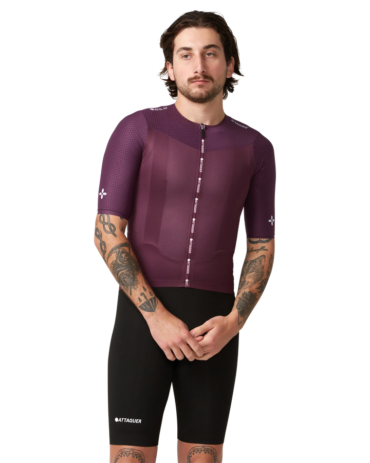 ULTRA: Aero Jersey Burgundy-Attaquer-Attaquer