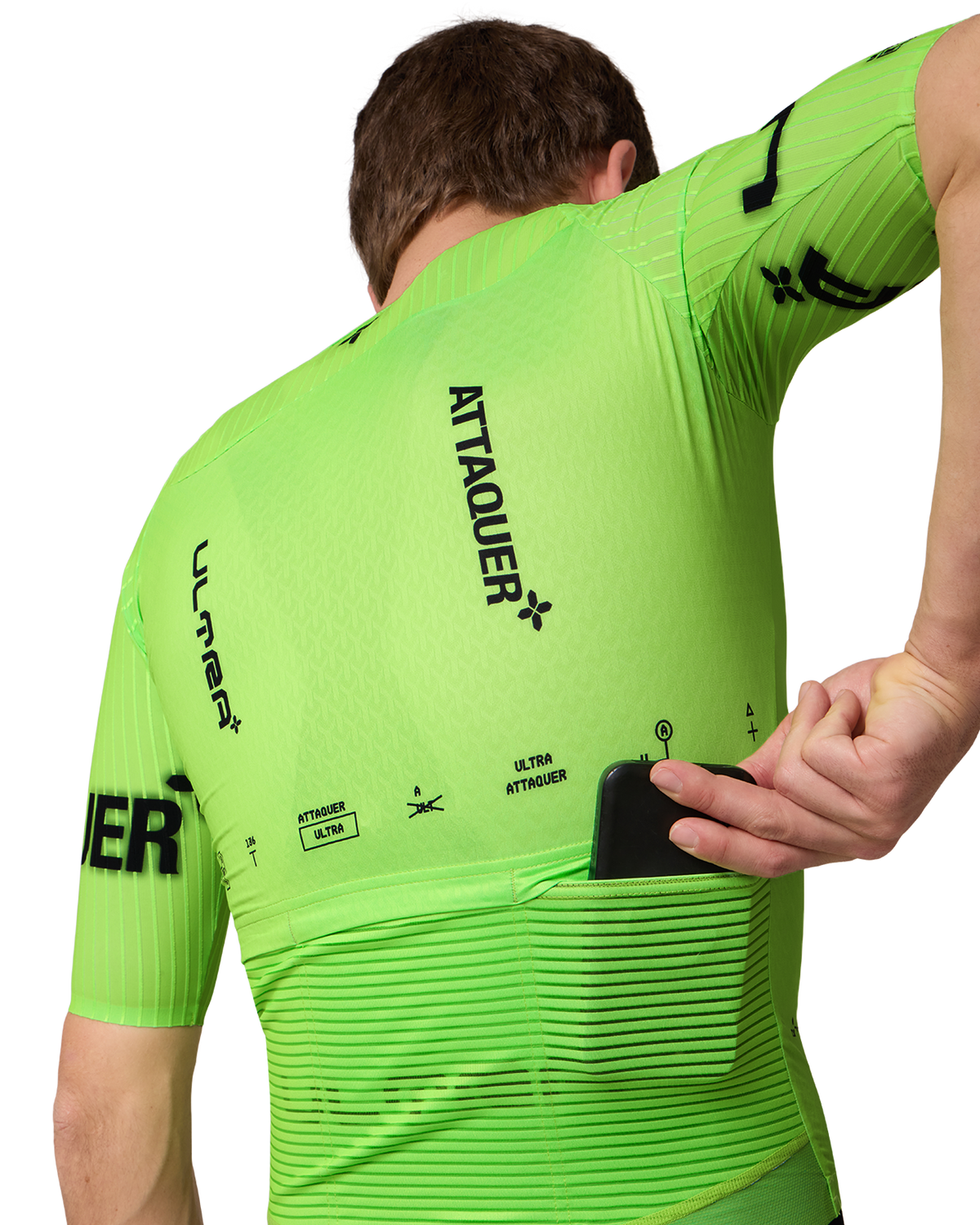 ULTRA Aero Jersey Green-Attaquer-Attaquer