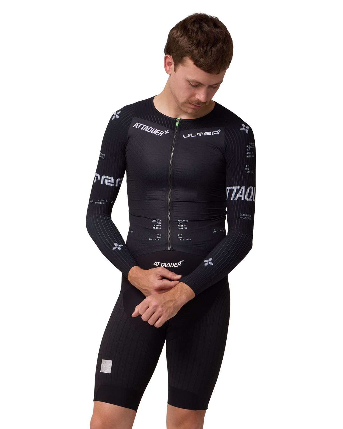 ULTRA Aero Long Sleeve Jersey Black-Attaquer-Attaquer
