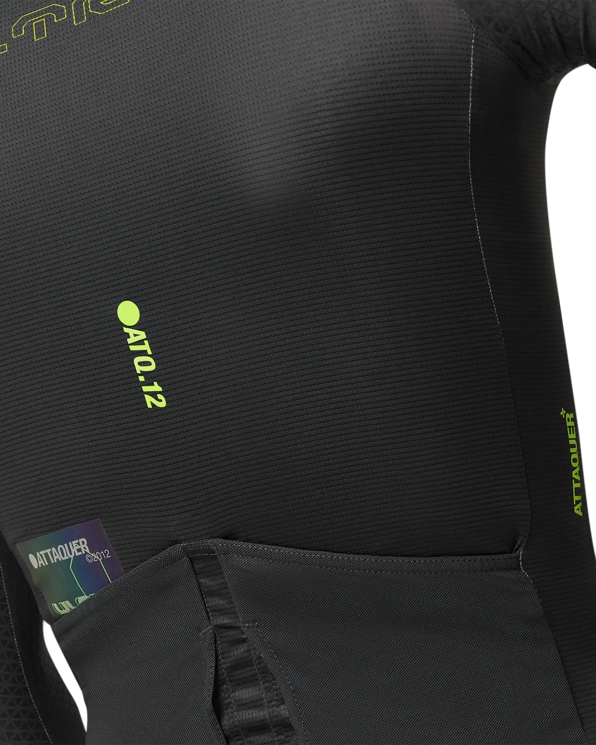 ULTRA: Aero Long Sleeved Jersey Anthracite/Lime-Attaquer-Attaquer