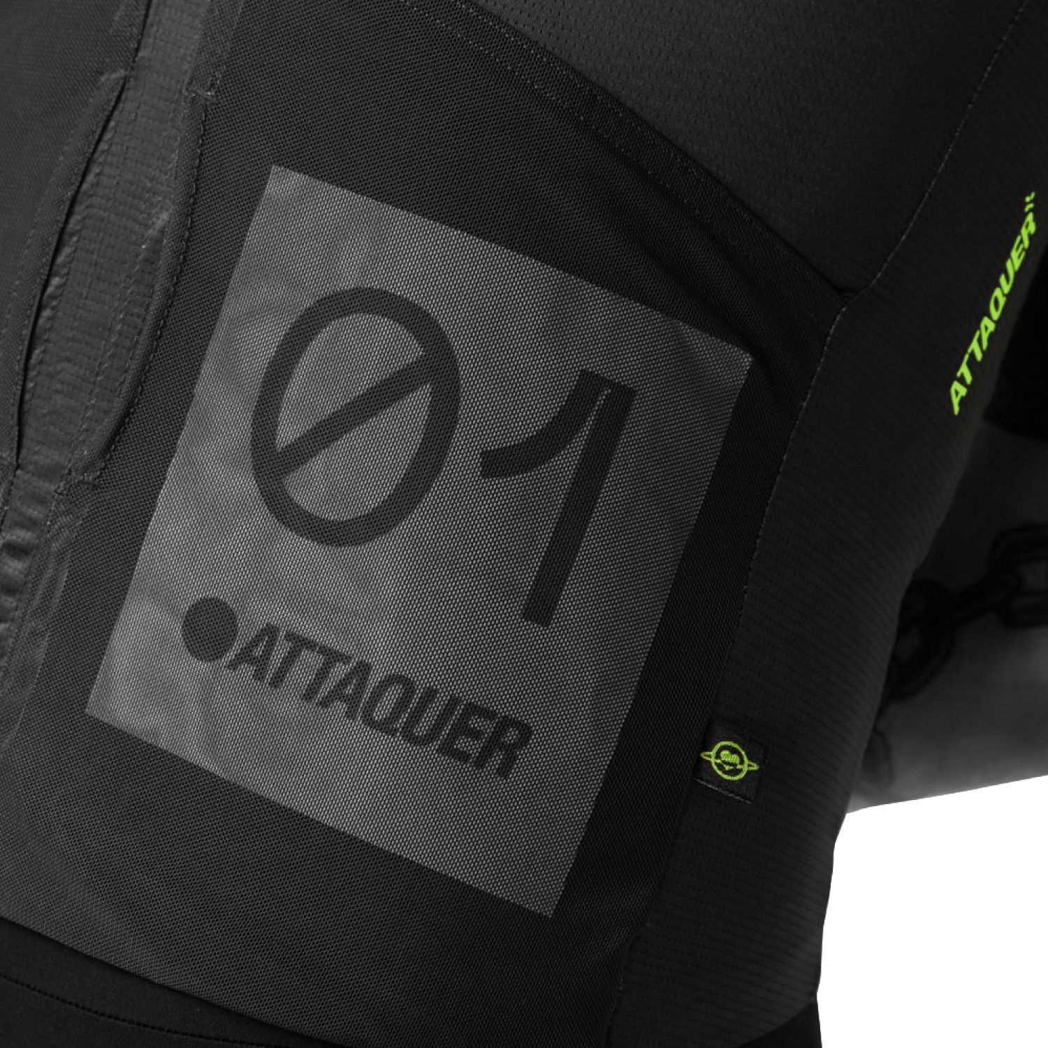 ULTRA: Aero Long Sleeved Jersey Anthracite/Lime-Attaquer-Attaquer