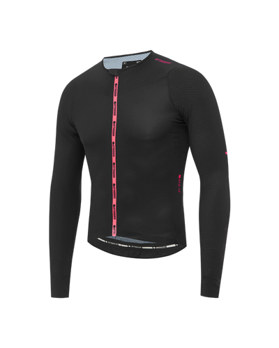 ULTRA+ Aero Long Sleeved Jersey Black/Neon Pink-Attaquer feature display pdp-hide