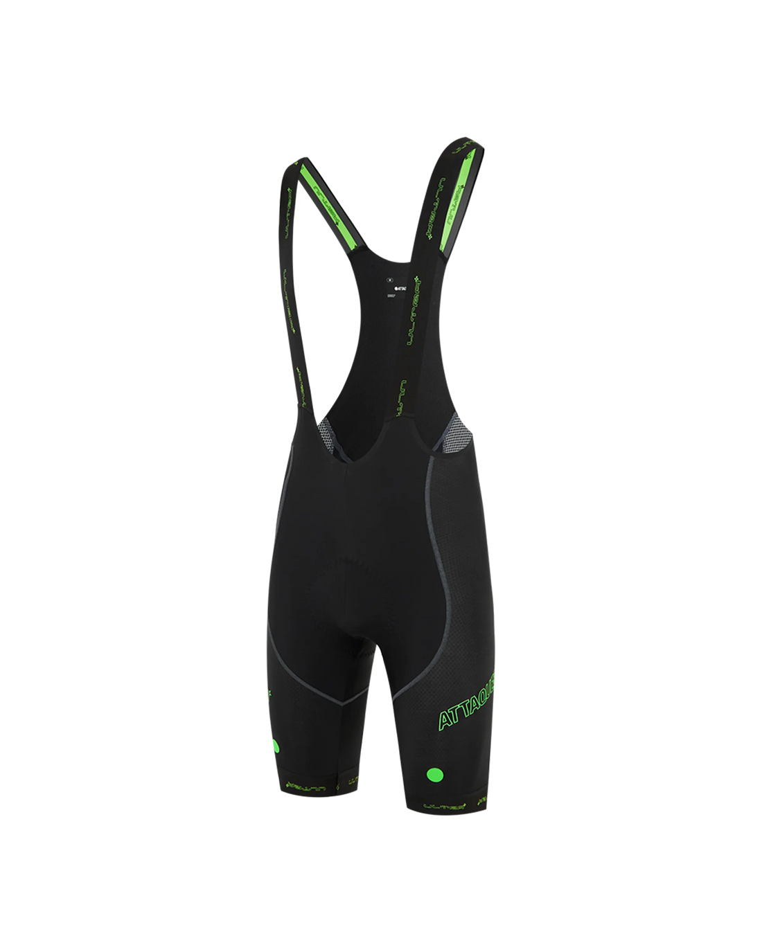 ULTRA: Climbers Bib Short Black/Neon Green