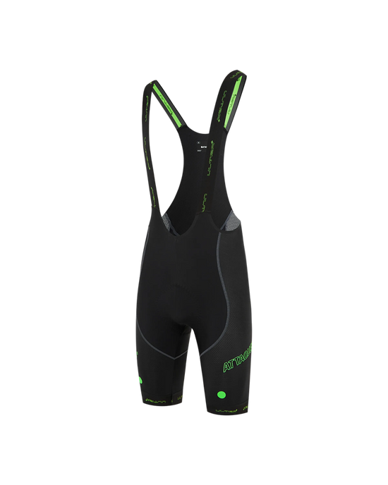 ULTRA: Climbers Bib Short Black/Neon Green