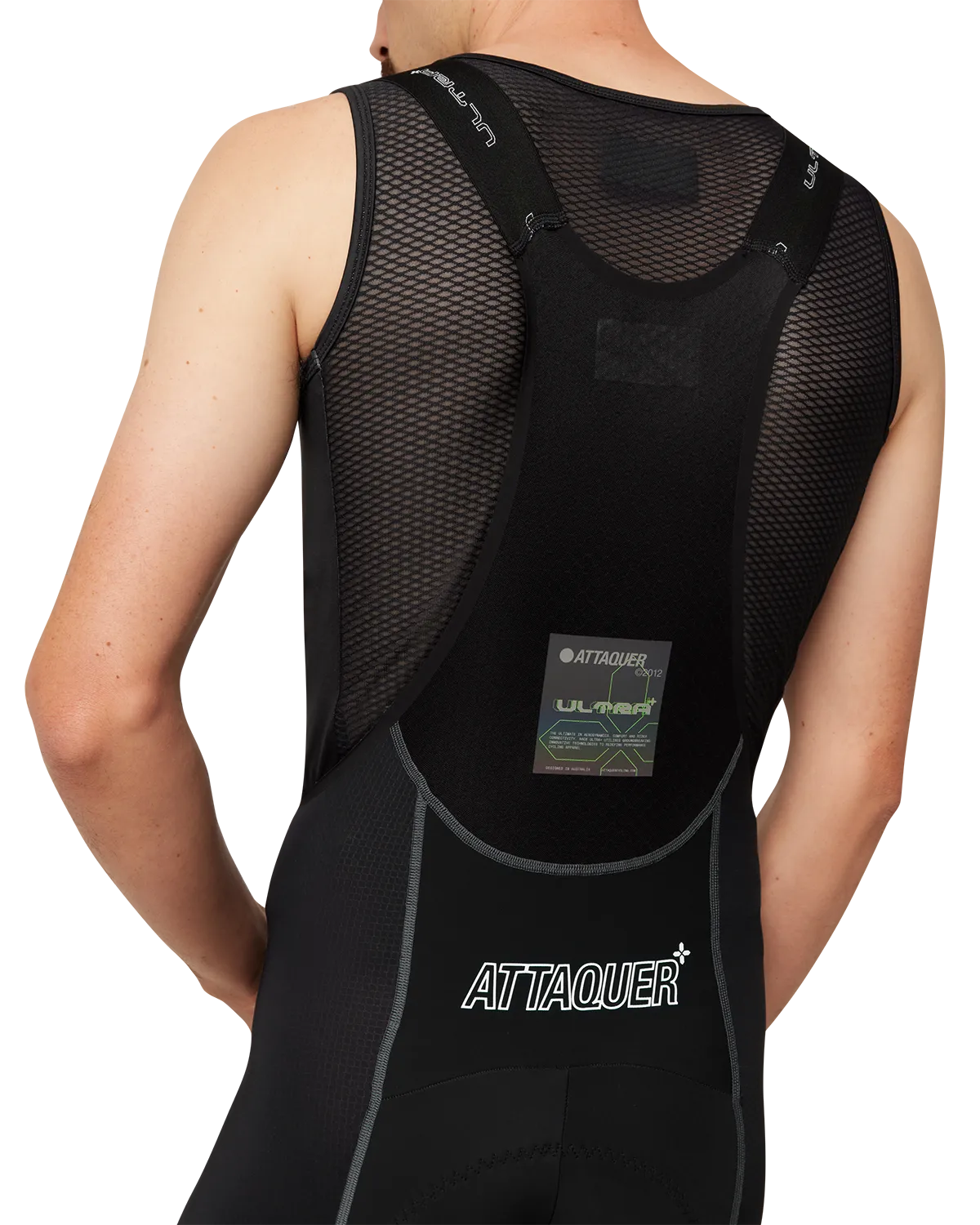 ULTRA: Climbers Bib Short Black/White-Attaquer-Attaquer