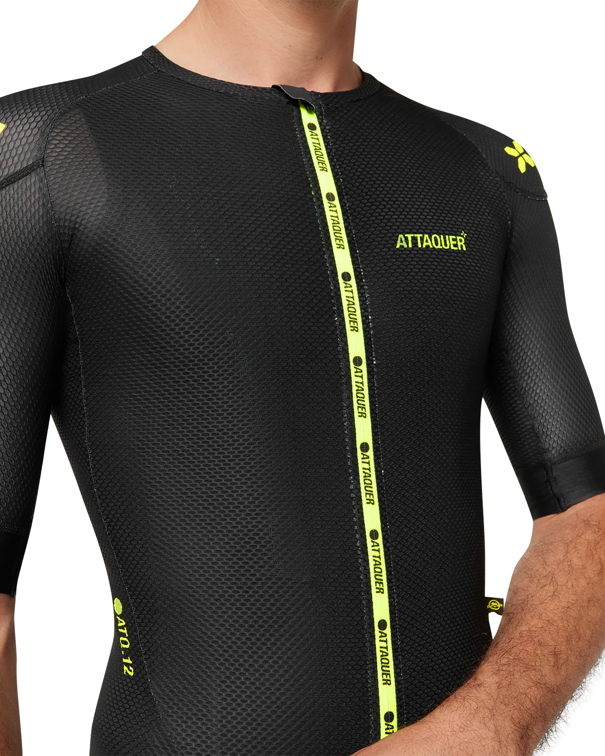 ULTRA: Climbers Jersey Black/Acid Lime-Attaquer-Attaquer