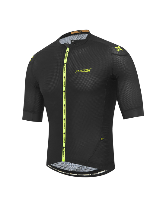 ULTRA: Climbers Jersey Black/Acid Lime