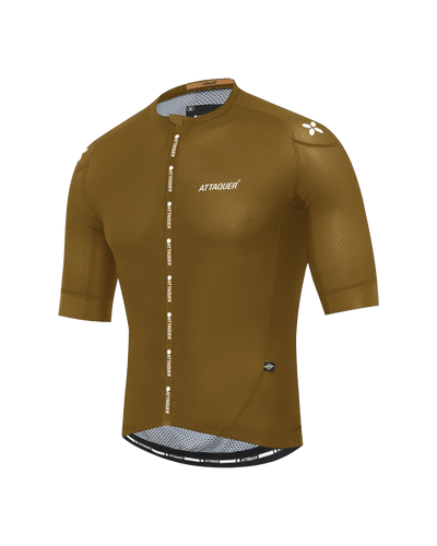 Attaquer Mens ULTRA+ Climbers Cycling Lightweight Jersey Earth feature display pdp-hide