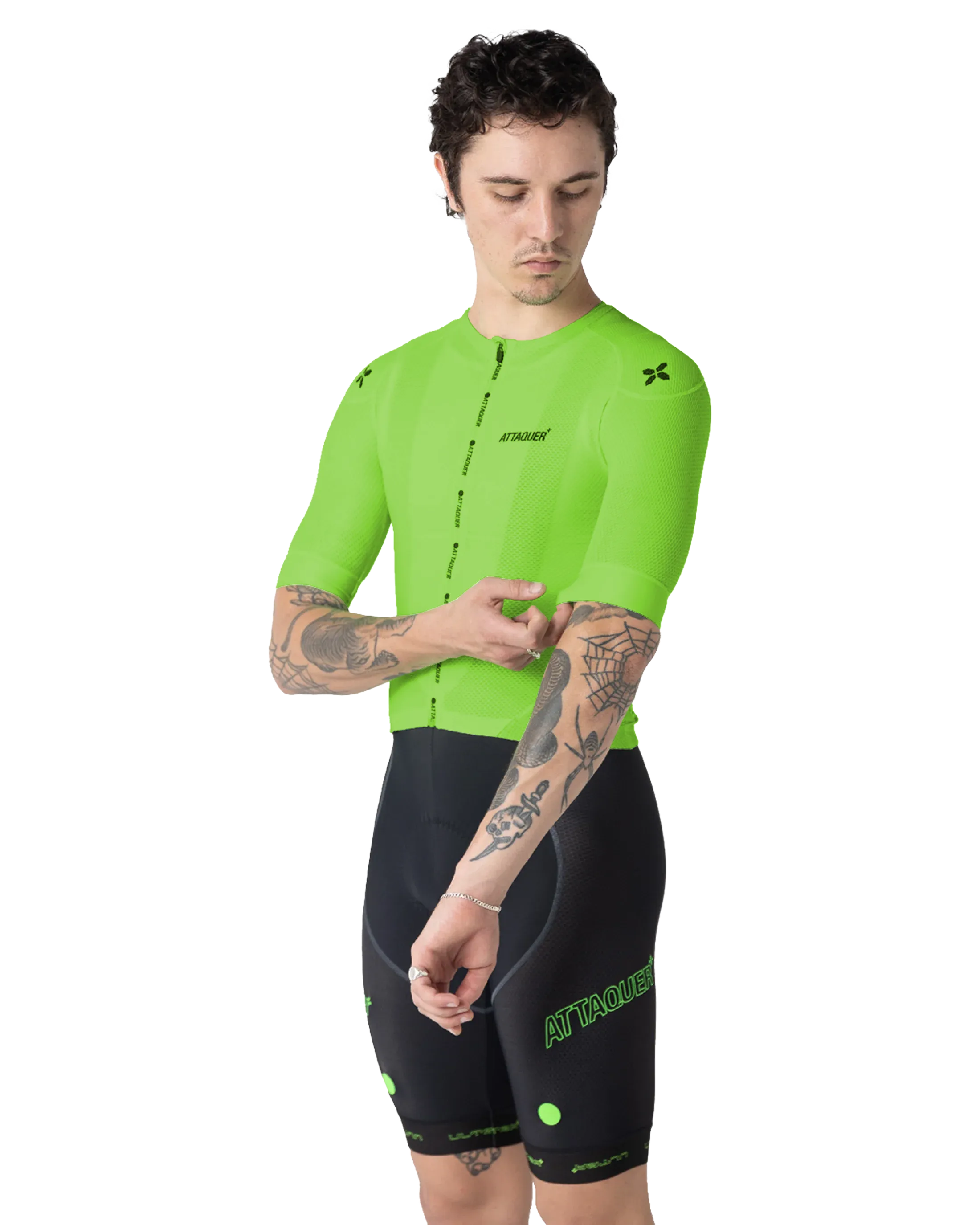 ULTRA: Climbers Jersey Glow Green-Attaquer-Attaquer