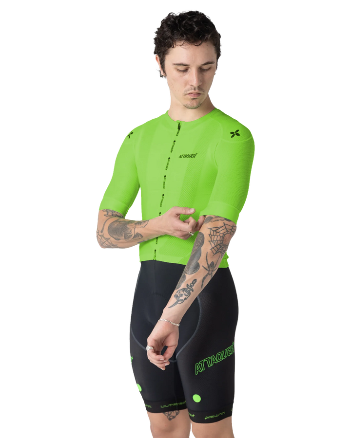 ULTRA: Climbers Jersey Glow Green-Attaquer-Attaquer