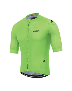 Attaquer ULTRA+ Climbers Cycling Lightweight Jersey Glow Green feature display pdp-hide