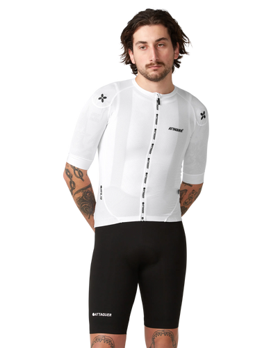 ULTRA: Climbers Jersey White-Attaquer-Attaquer
