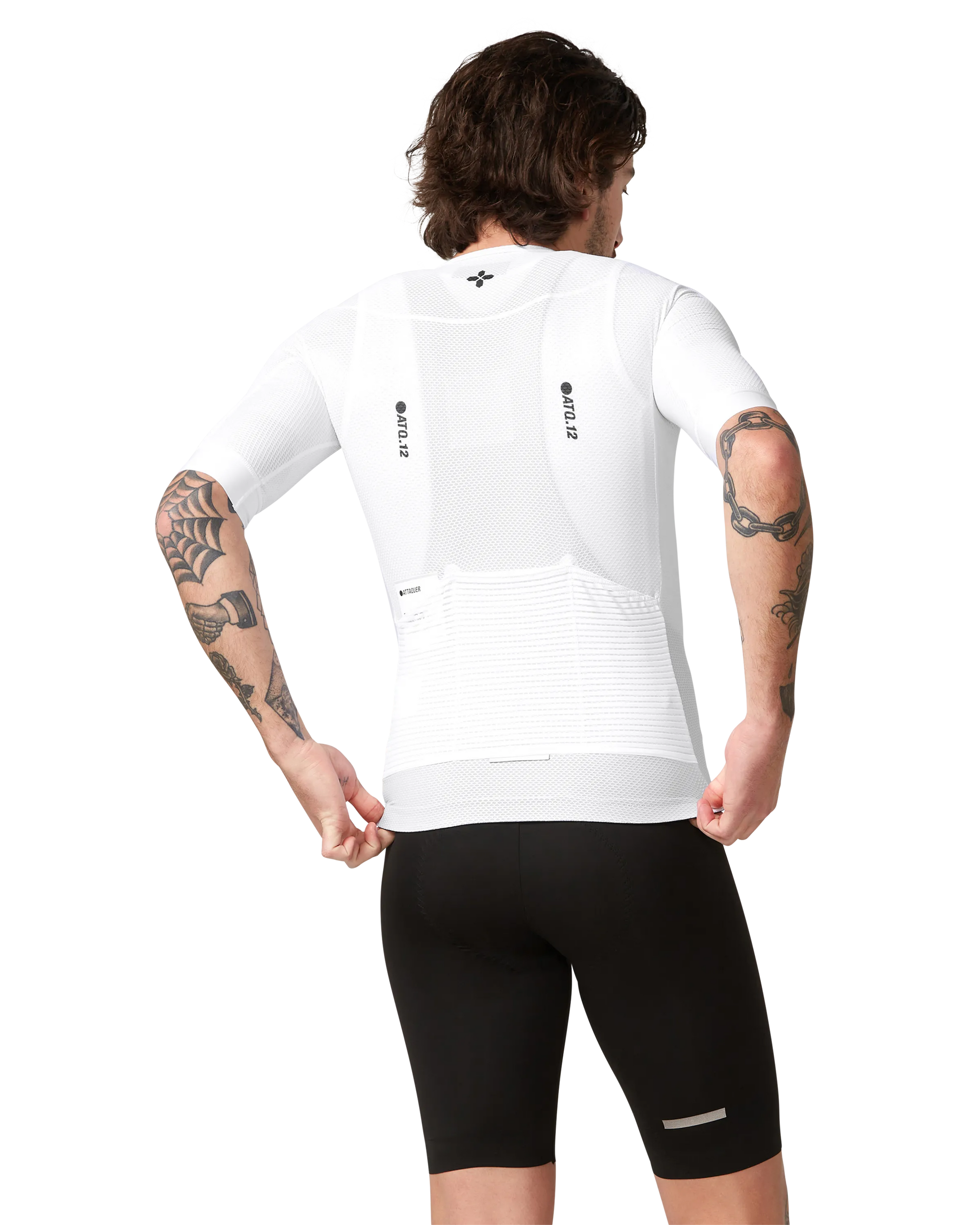 ULTRA: Climbers Jersey White-Attaquer-Attaquer