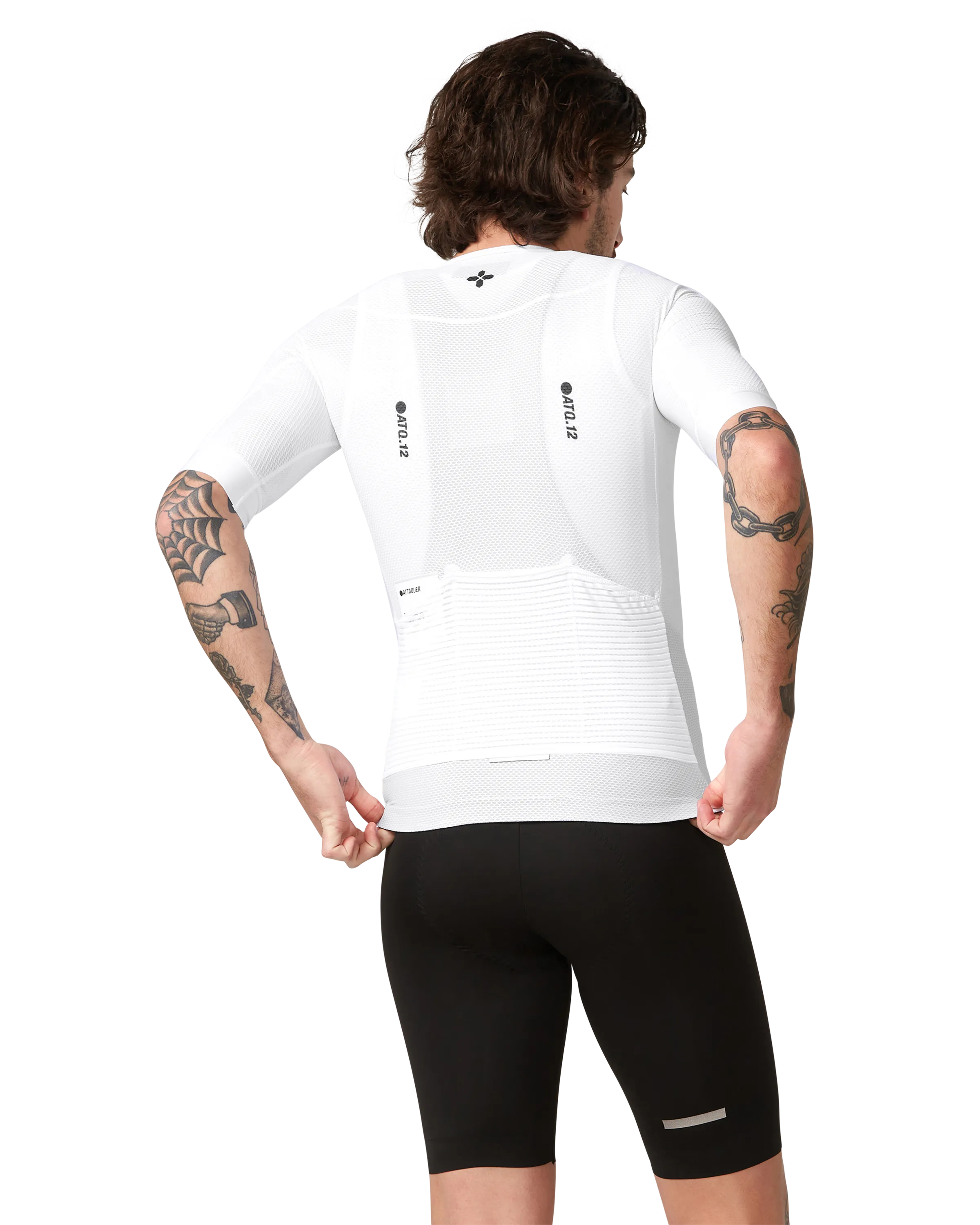 ULTRA: Climbers Jersey White-Attaquer-Attaquer
