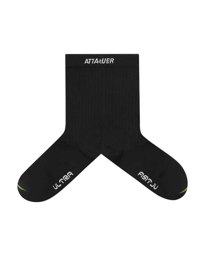 ULTRA: High Crew Socks Black-Attaquer-Attaquer