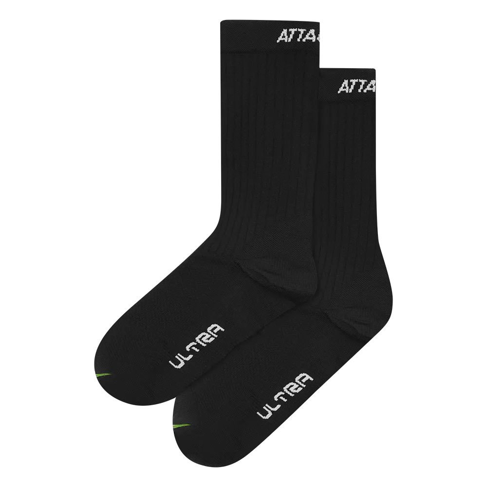 ULTRA: High Crew Socks Black-Attaquer-Attaquer