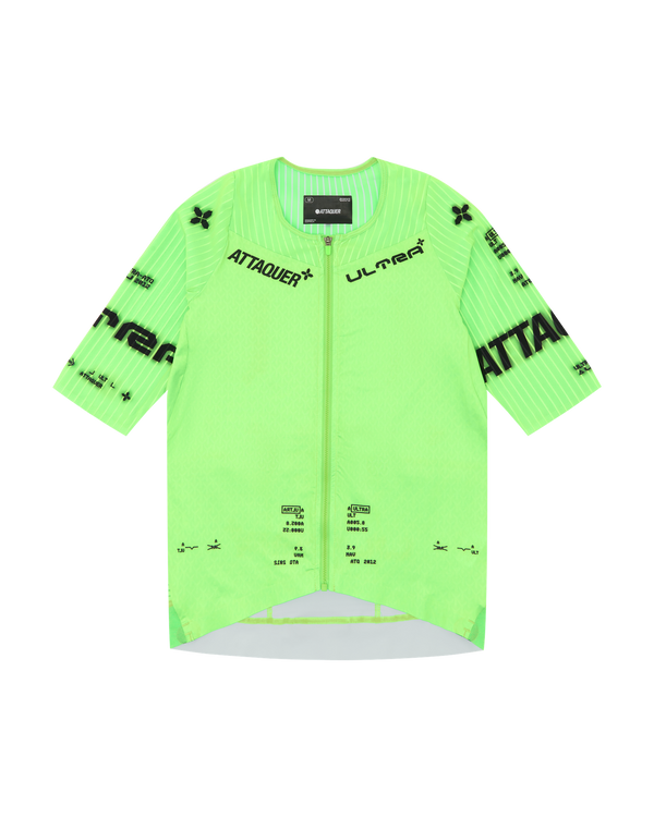 ULTRA AERO SS JERSEY GLOW GREEN