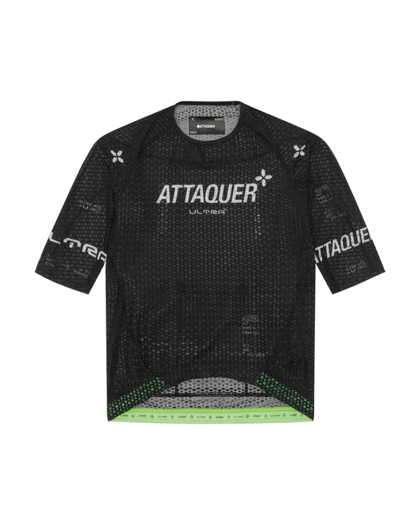 ULTRA CLIMBERS ZIPPERLESS SS JERSEY BLACK