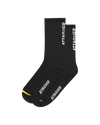 Attaquer Socks Vertical Logo Black feature display