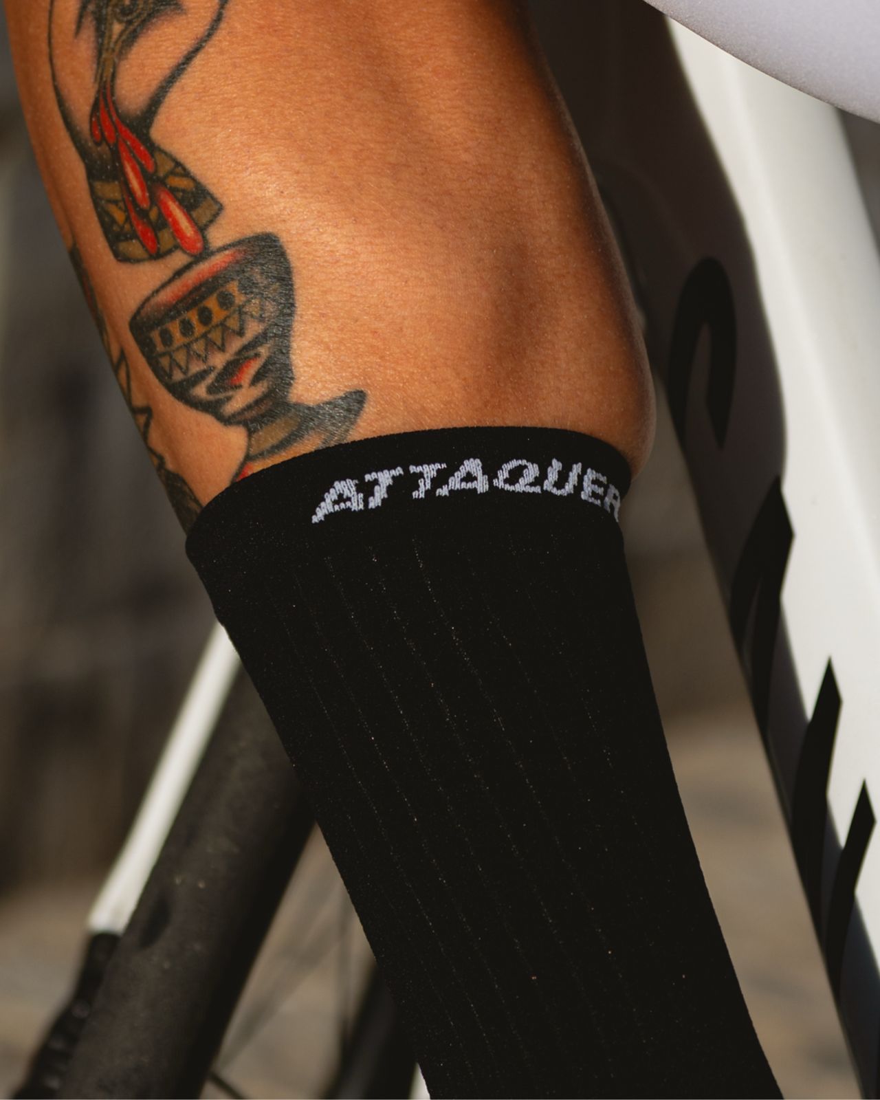 ULTRA: High Crew Socks Black