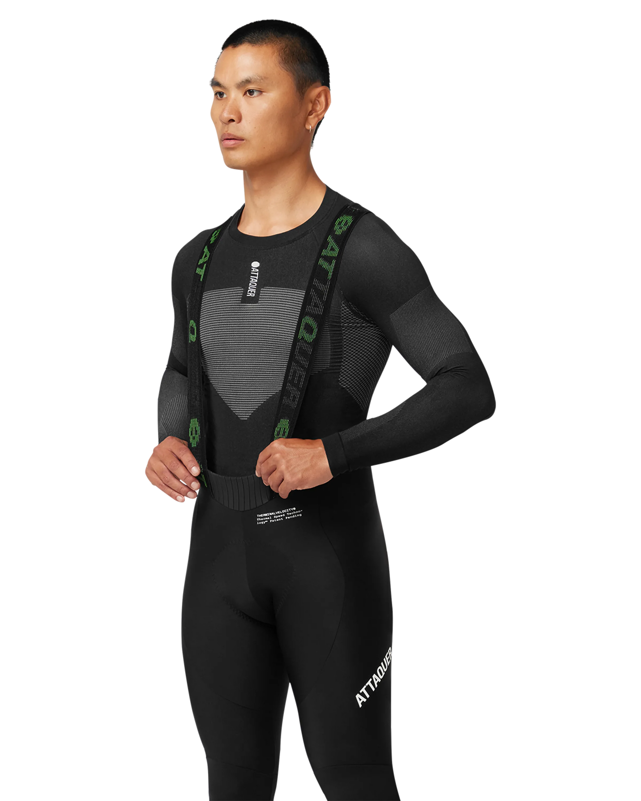 Winter Long Sleeved Base Layer Black-Attaquer-Attaquer