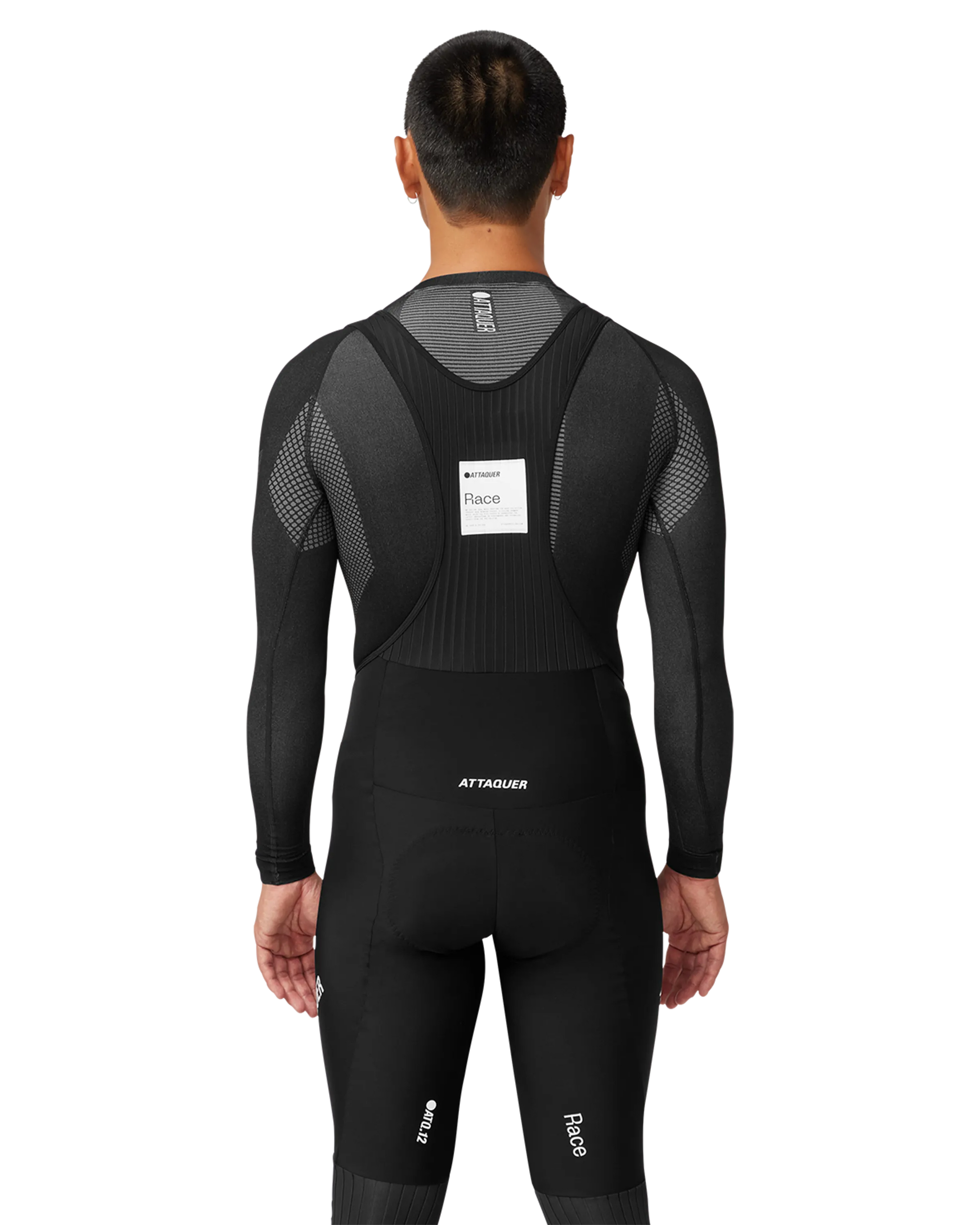 Winter Long Sleeved Base Layer Black-Attaquer-Attaquer