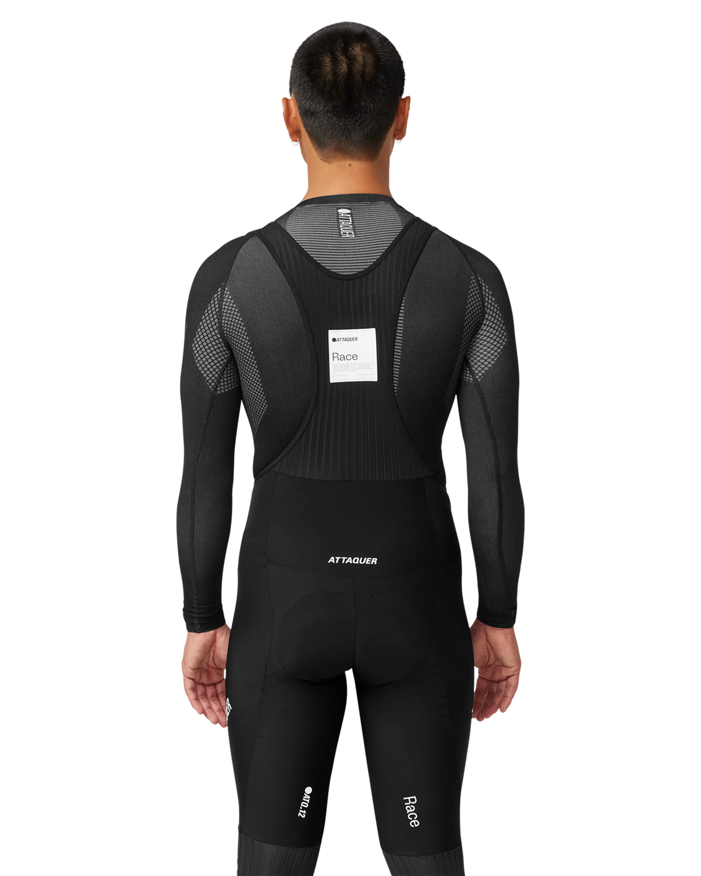 Winter Long Sleeved Base Layer Black-Attaquer-Attaquer