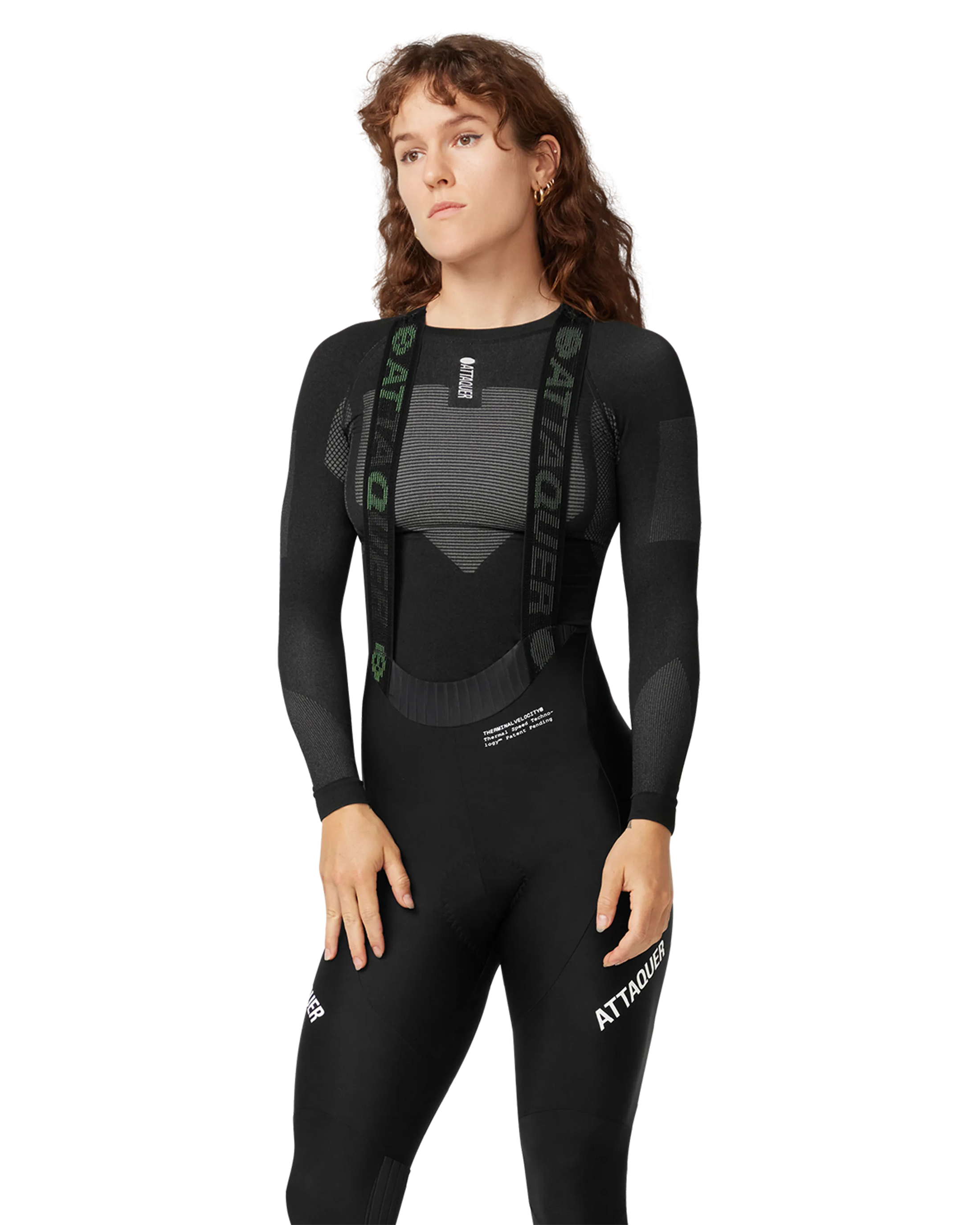 Winter Long Sleeved Base Layer Black-Attaquer-Attaquer