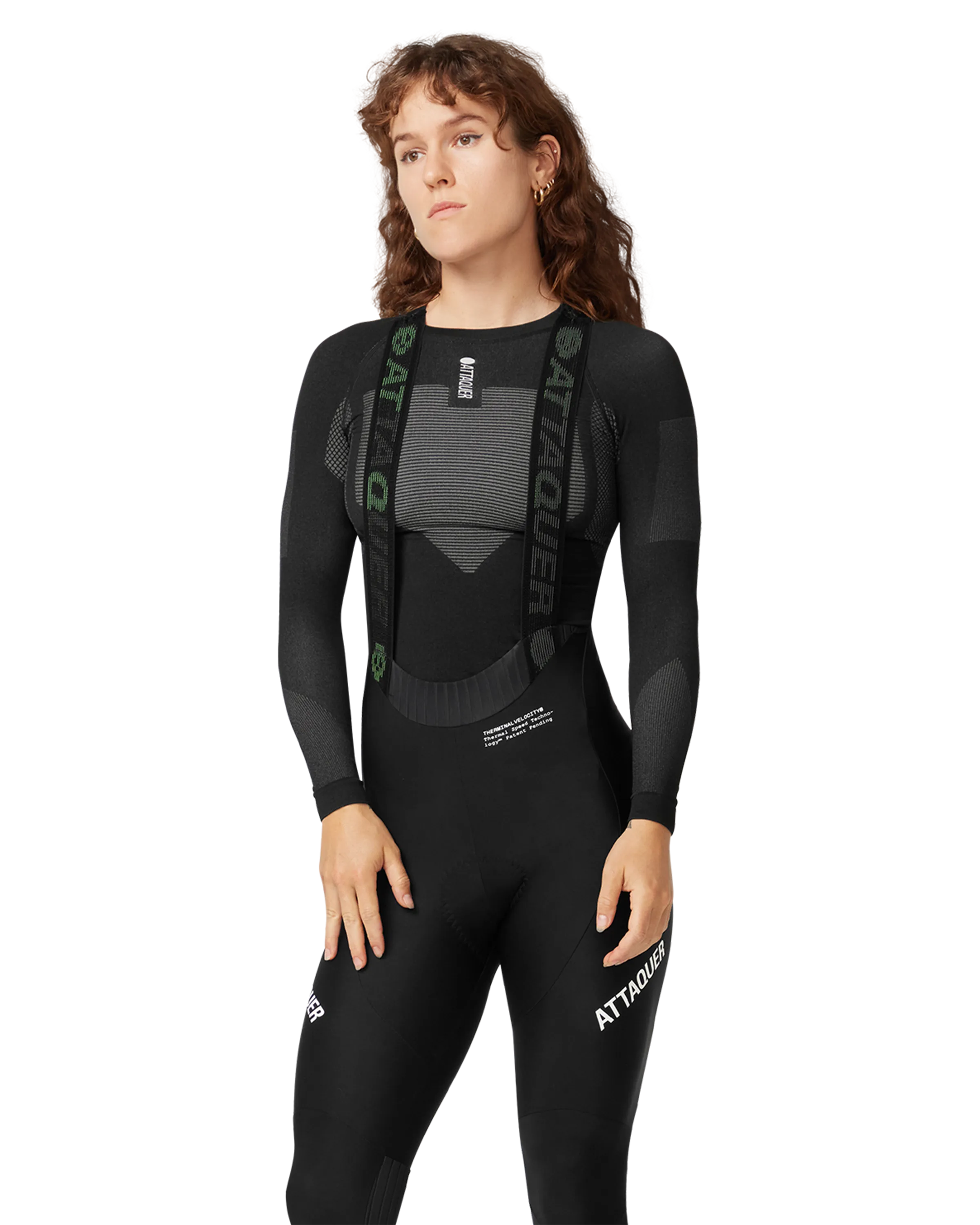 Winter Long Sleeved Base Layer Black-Attaquer-Attaquer