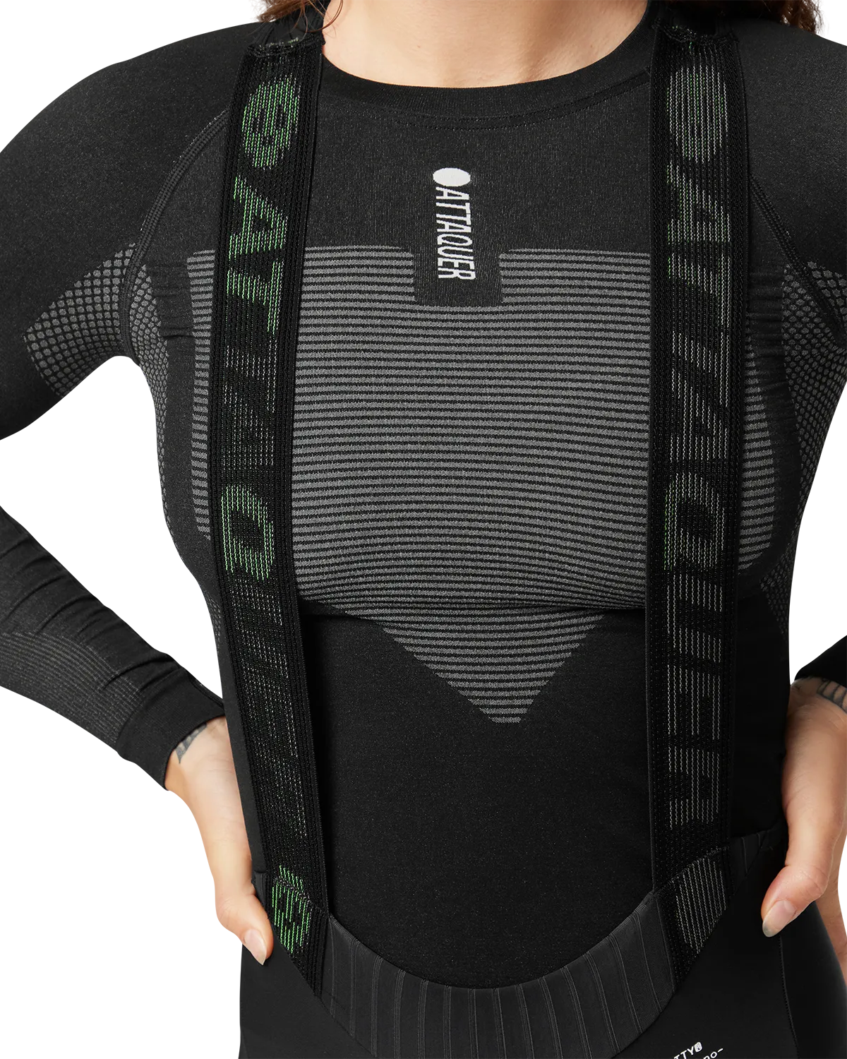 Winter Long Sleeved Base Layer Black-Attaquer-Attaquer