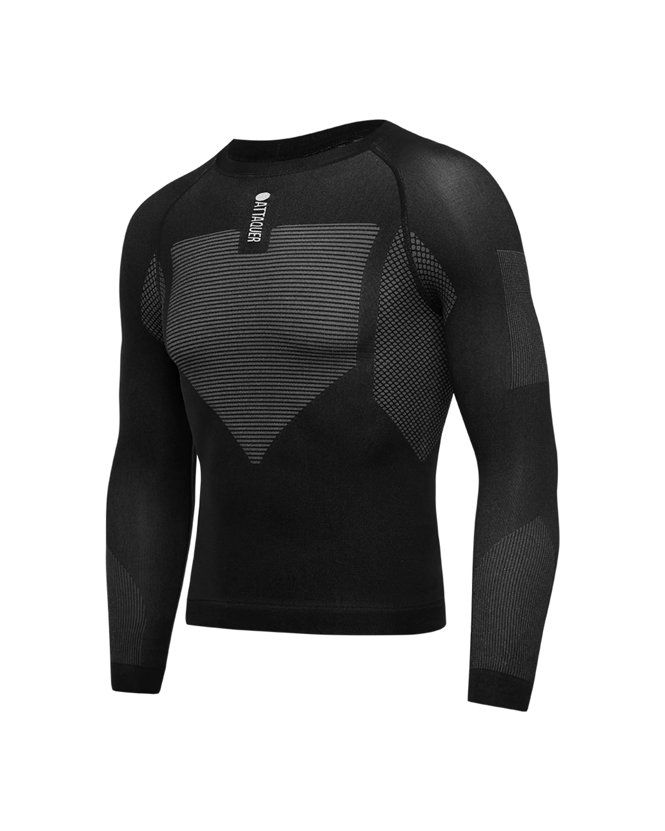 Attaquer Winter Long Sleeved Base Layer Black main feature display
