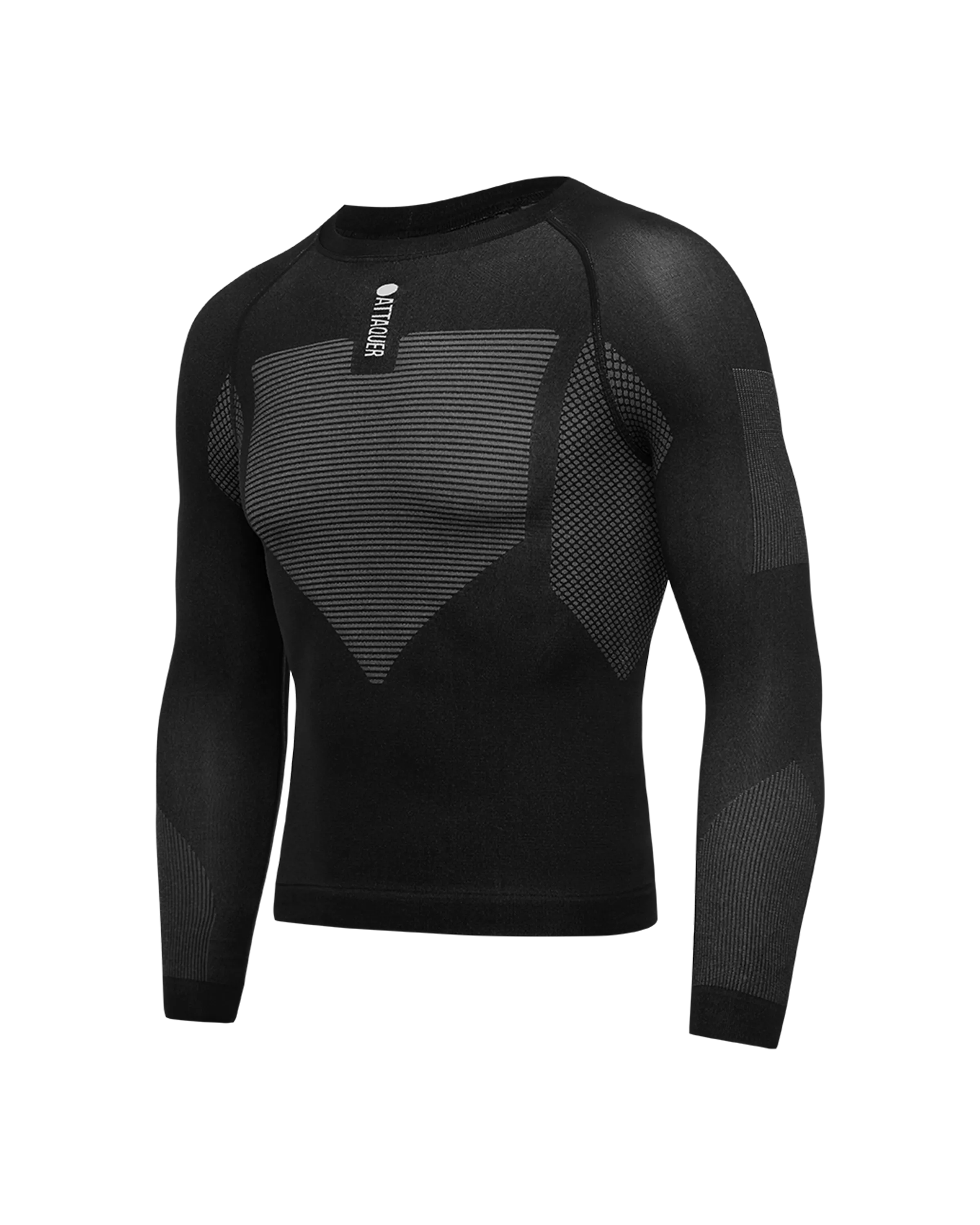 Attaquer Winter Long Sleeved Base Layer Black main feature display