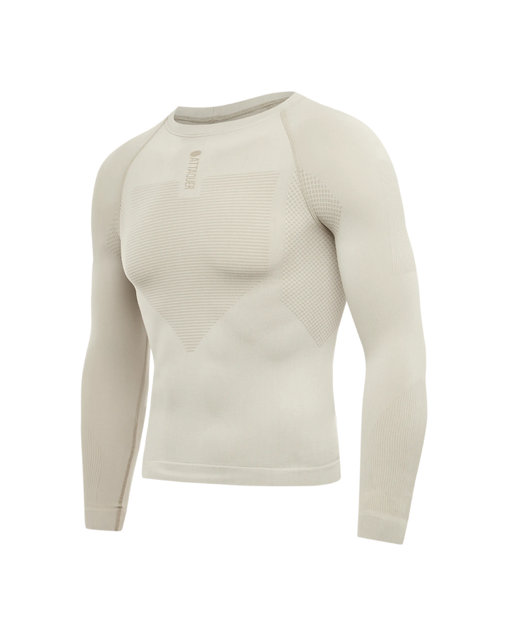 Attaquer Winter Long Sleeved Base Layer Eggshell main feature display