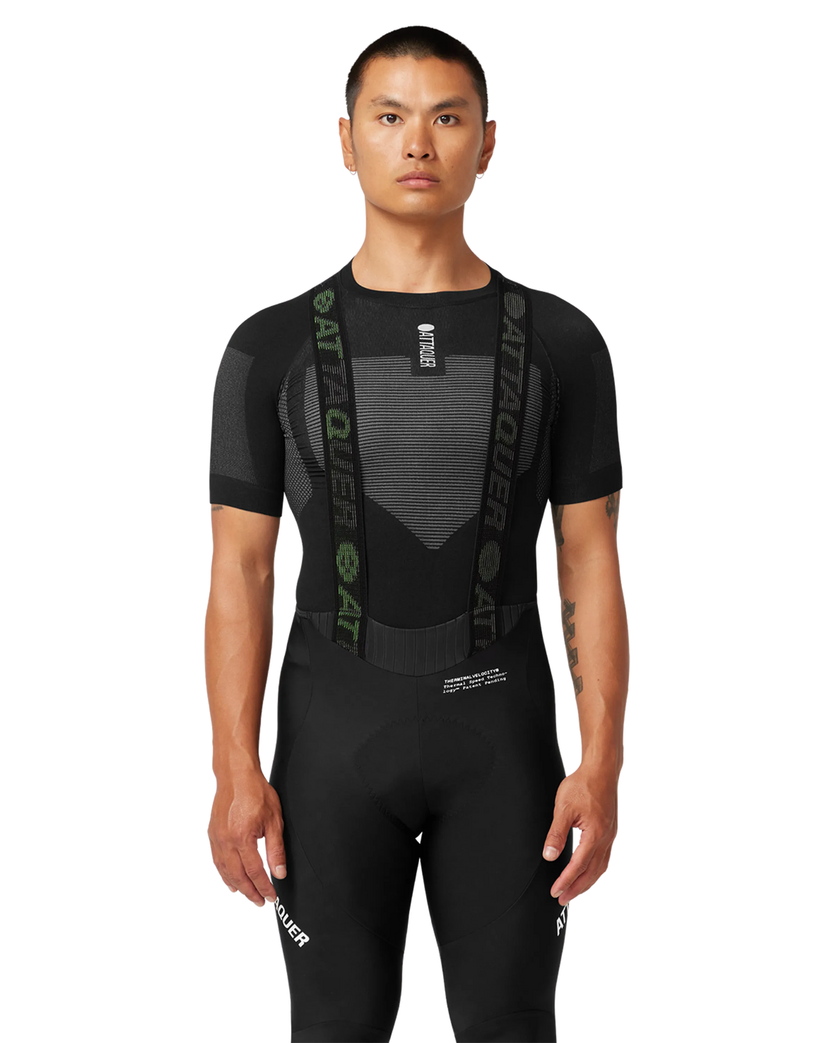 Winter Short Sleeved Base Layer Black-Attaquer-Attaquer