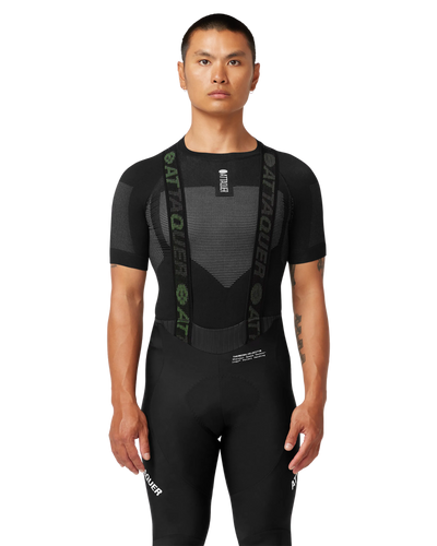 Winter Short Sleeved Base Layer Black-Attaquer-Attaquer