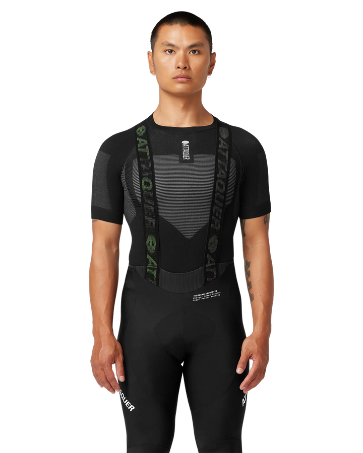 Winter Short Sleeved Base Layer Black-Attaquer-Attaquer