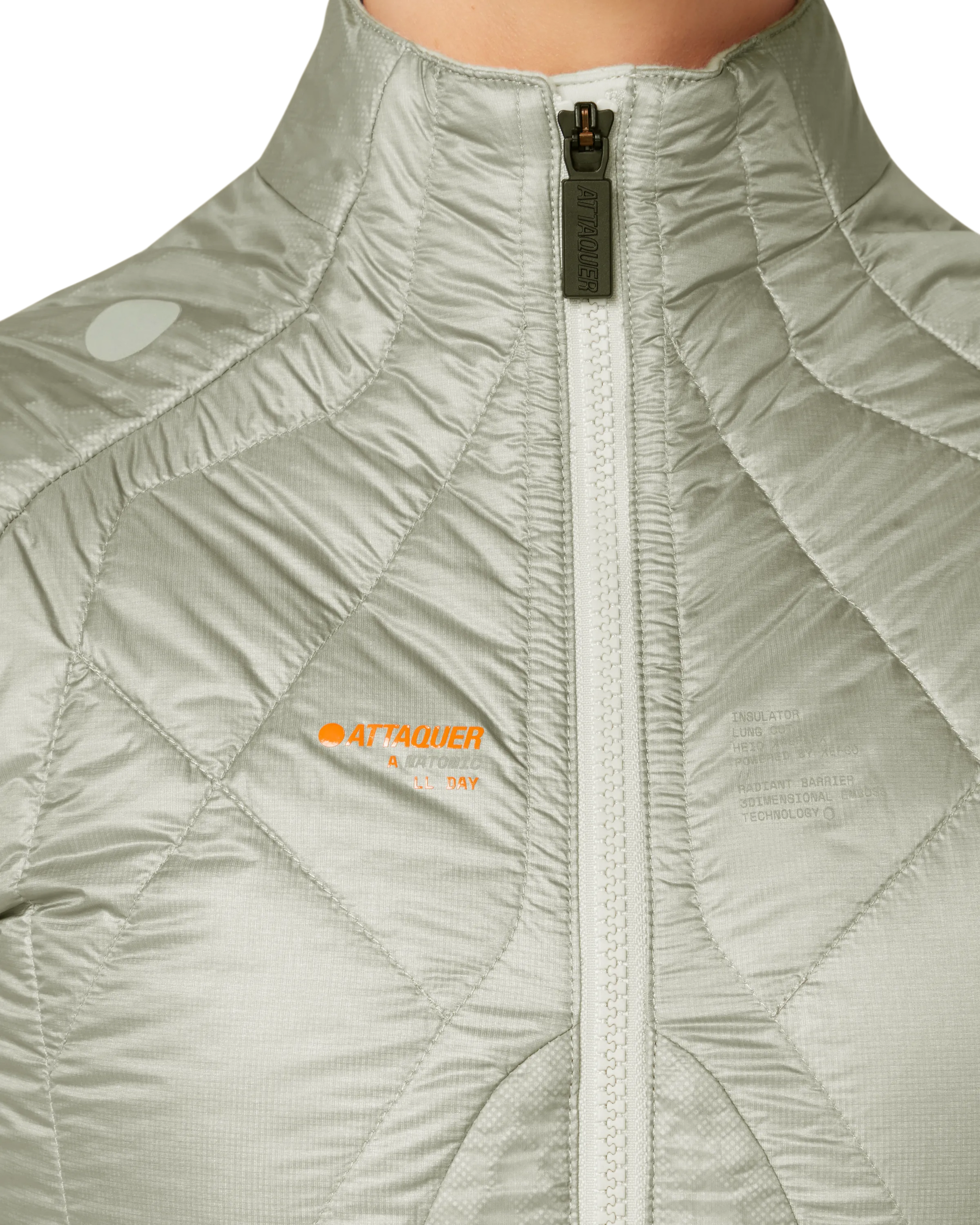 Womens All Day Anatomic Insulator Gilet Eggshell-Attaquer-Attaquer