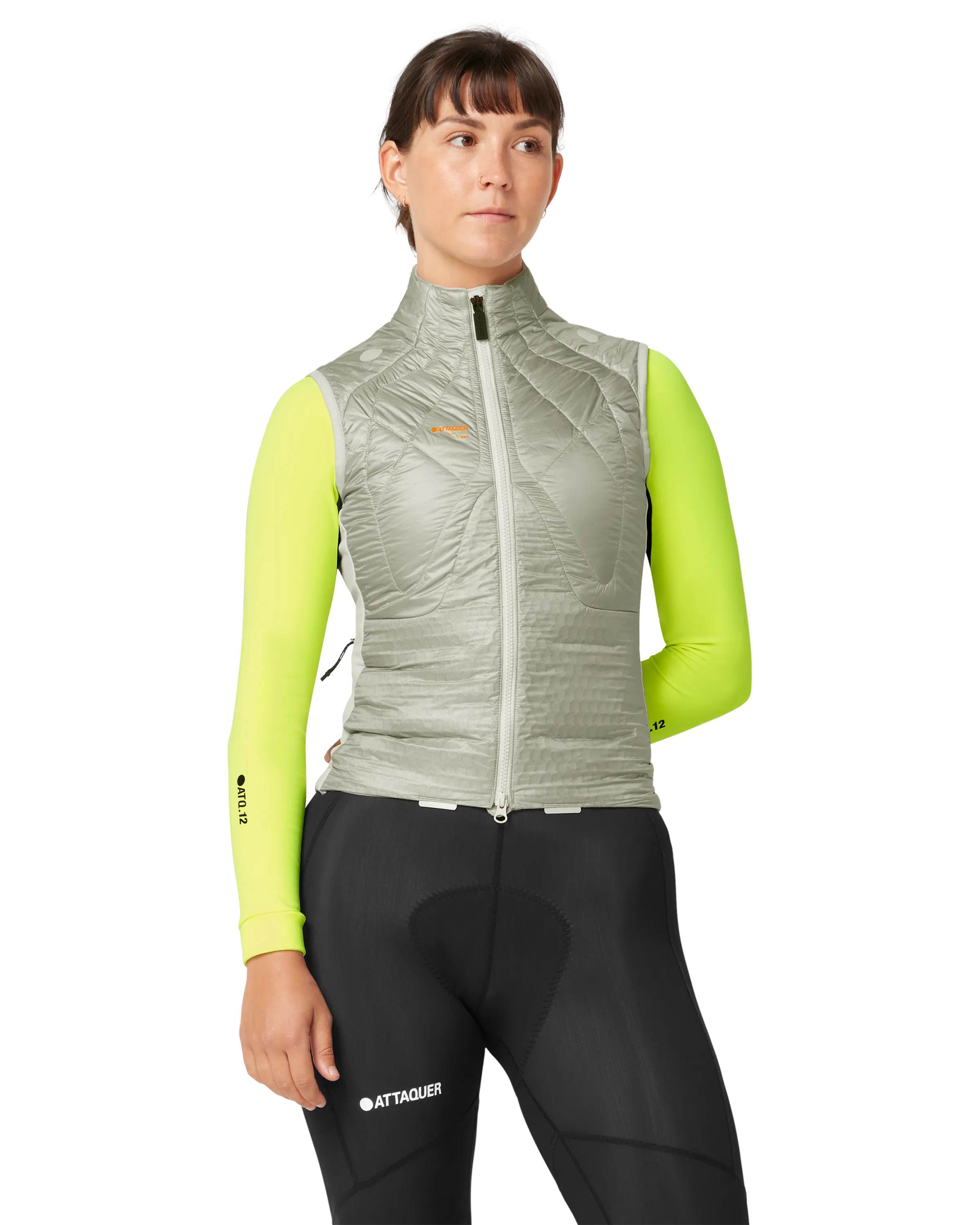 Womens All Day Anatomic Insulator Gilet Eggshell-Attaquer Dead Stock-Attaquer