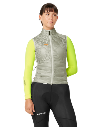 Womens All Day Anatomic Insulator Gilet Eggshell-Attaquer Dead Stock-Attaquer