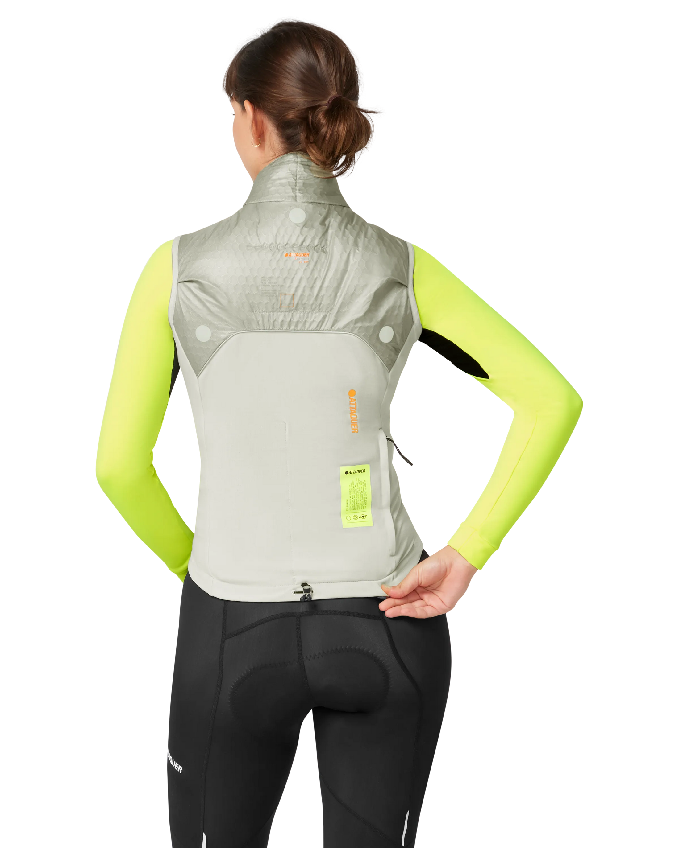 Womens All Day Anatomic Insulator Gilet Eggshell-Attaquer Dead Stock-Attaquer