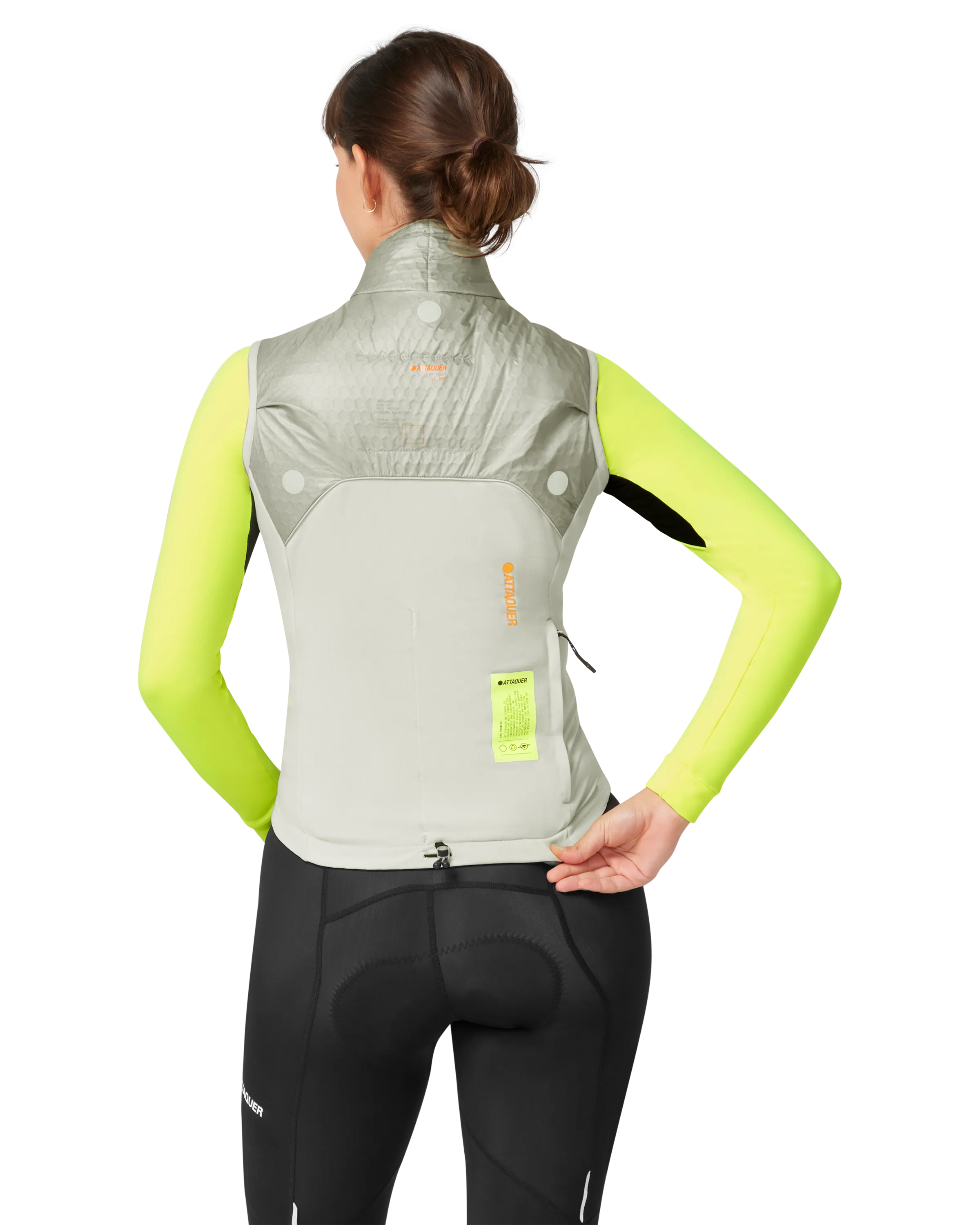Womens All Day Anatomic Insulator Gilet Eggshell-Attaquer Dead Stock-Attaquer