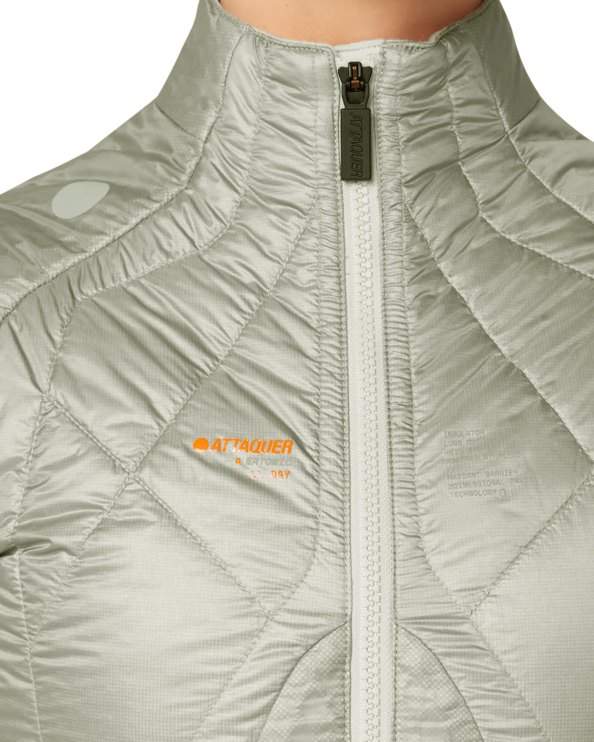 Womens All Day Anatomic Insulator Gilet Eggshell-Attaquer Dead Stock-Attaquer