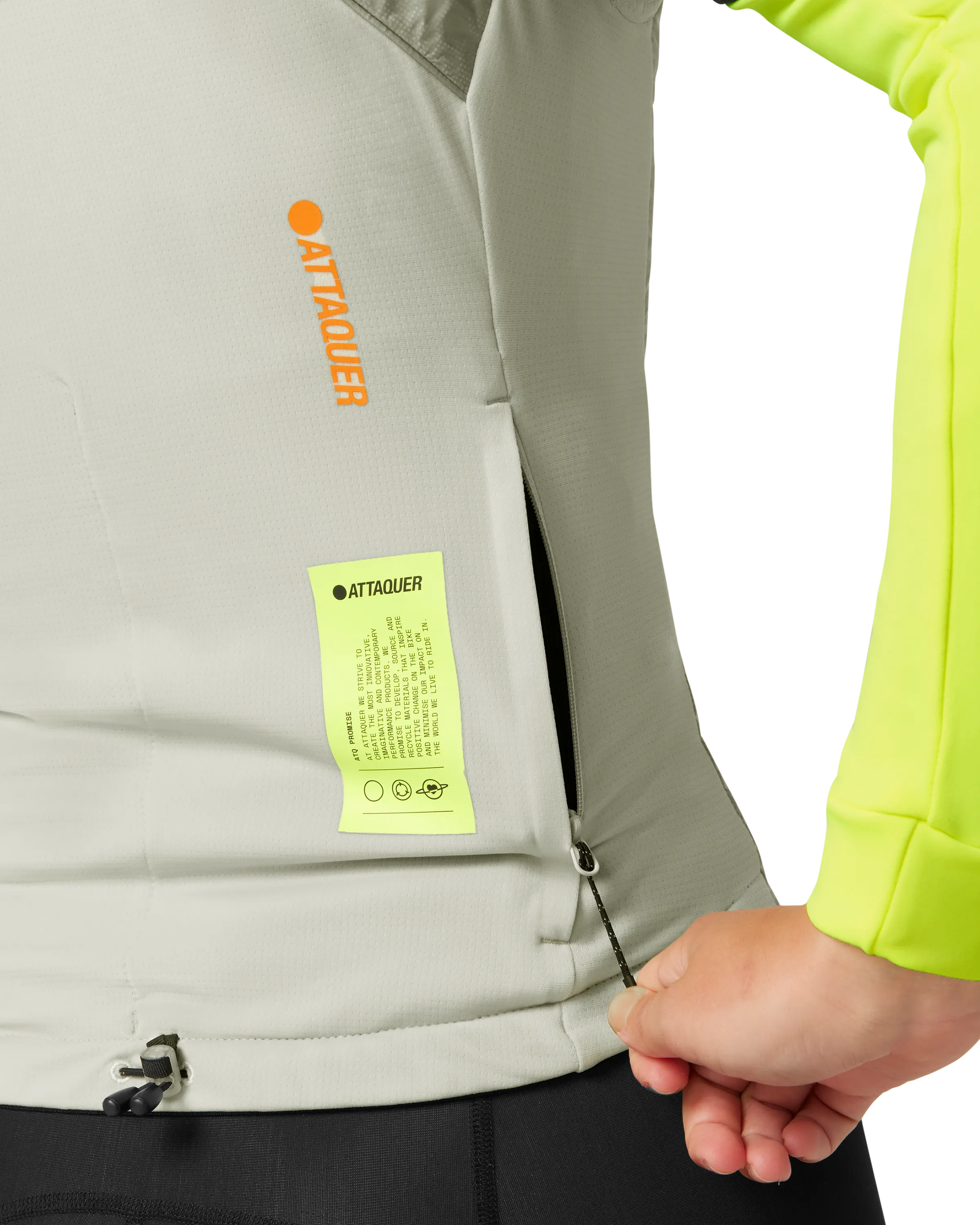 Womens All Day Anatomic Insulator Gilet Eggshell-Attaquer Dead Stock-Attaquer