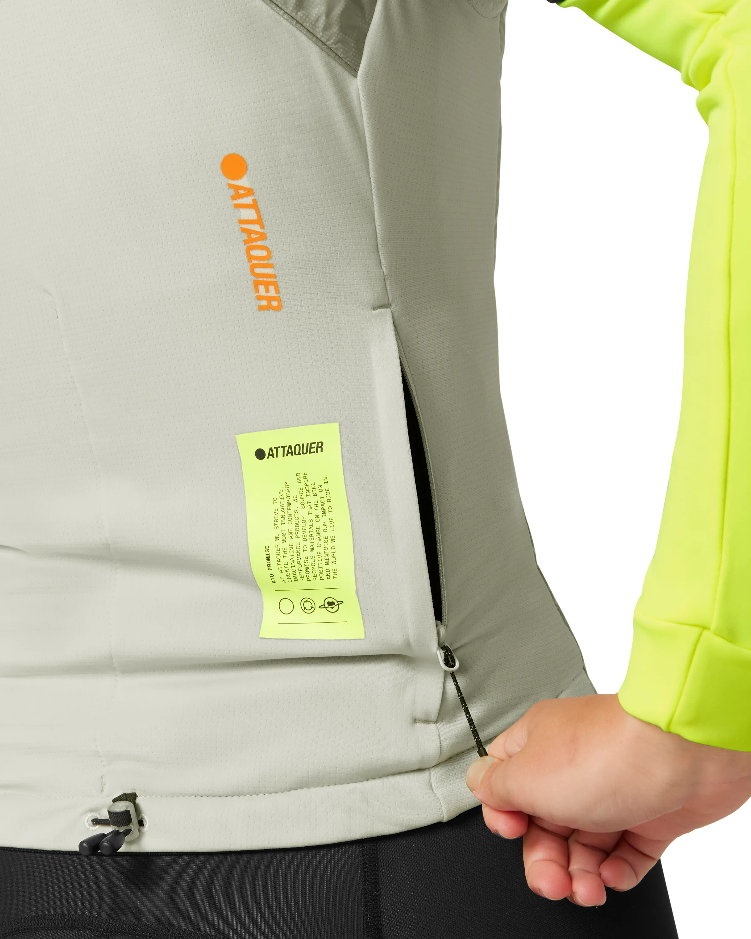 Womens All Day Anatomic Insulator Gilet Eggshell-Attaquer Dead Stock-Attaquer