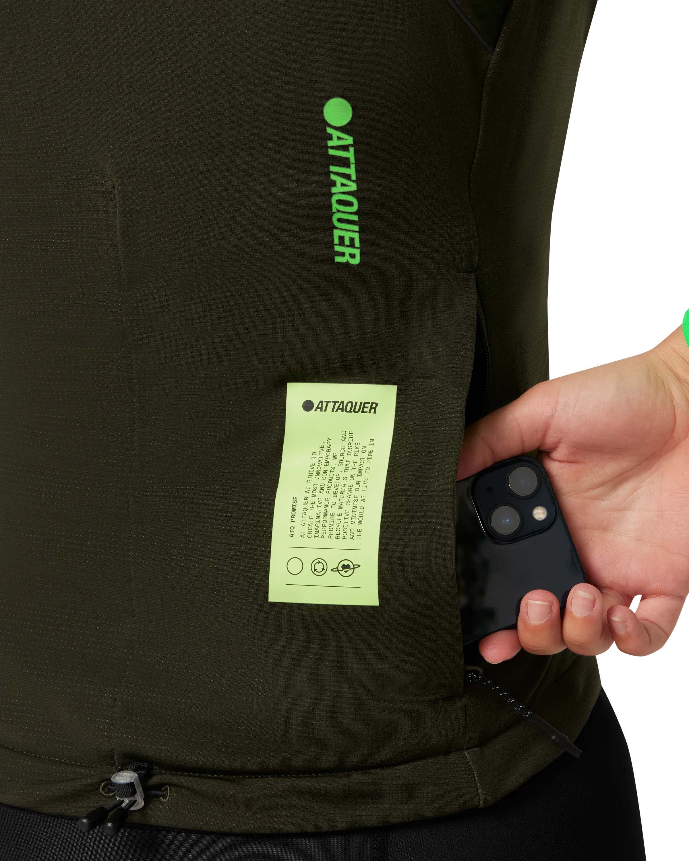 Womens All Day Anatomic Insulator Gilet Pine-Attaquer-Attaquer