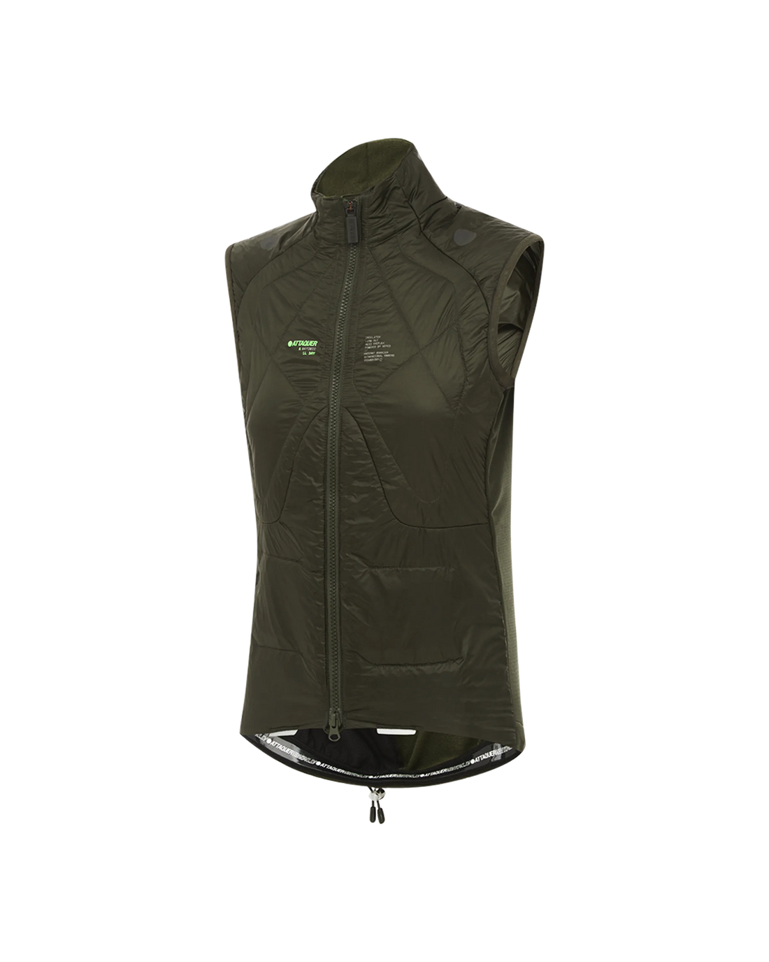 Womens All Day Anatomic Insulator Gilet Pine – Attaquer