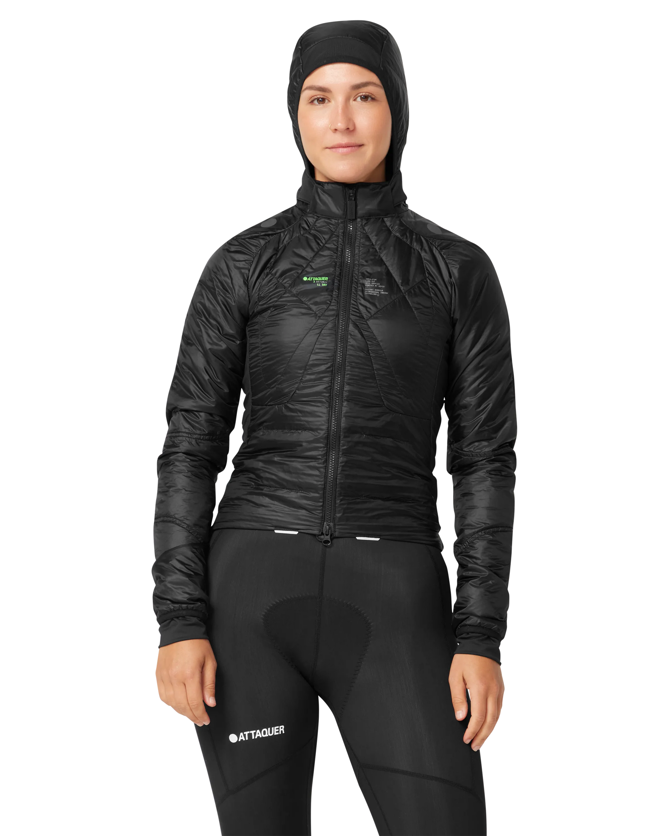 Womens All Day Anatomic Insulator Jacket Black-Attaquer Dead Stock-Attaquer