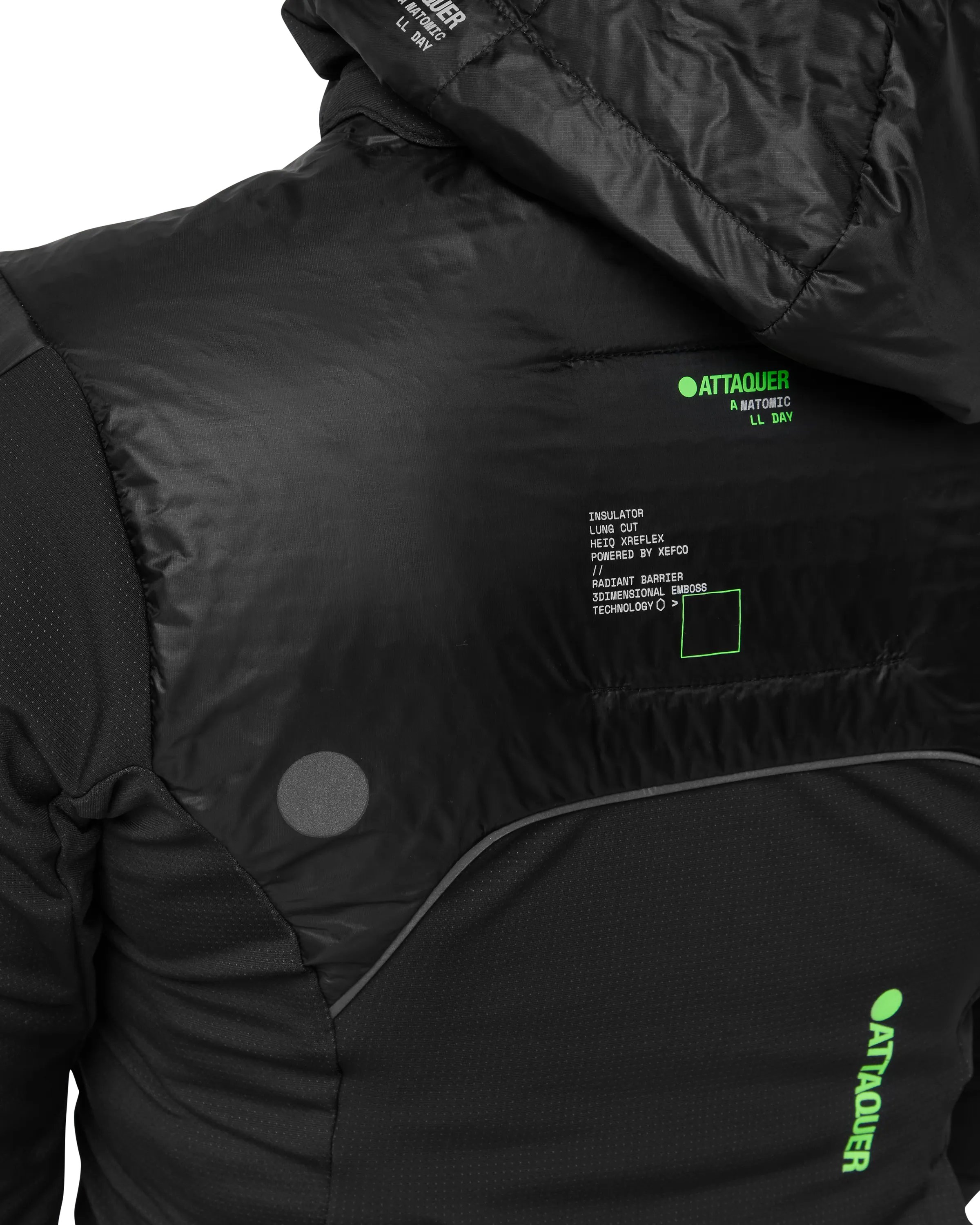 Womens All Day Anatomic Insulator Jacket Black-Attaquer Dead Stock-Attaquer