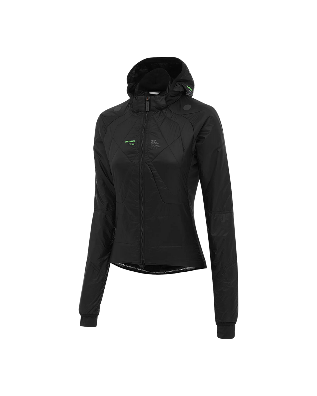 Womens All Day Anatomic Insulator Jacket Black-Attaquer feature display pdp-hide
