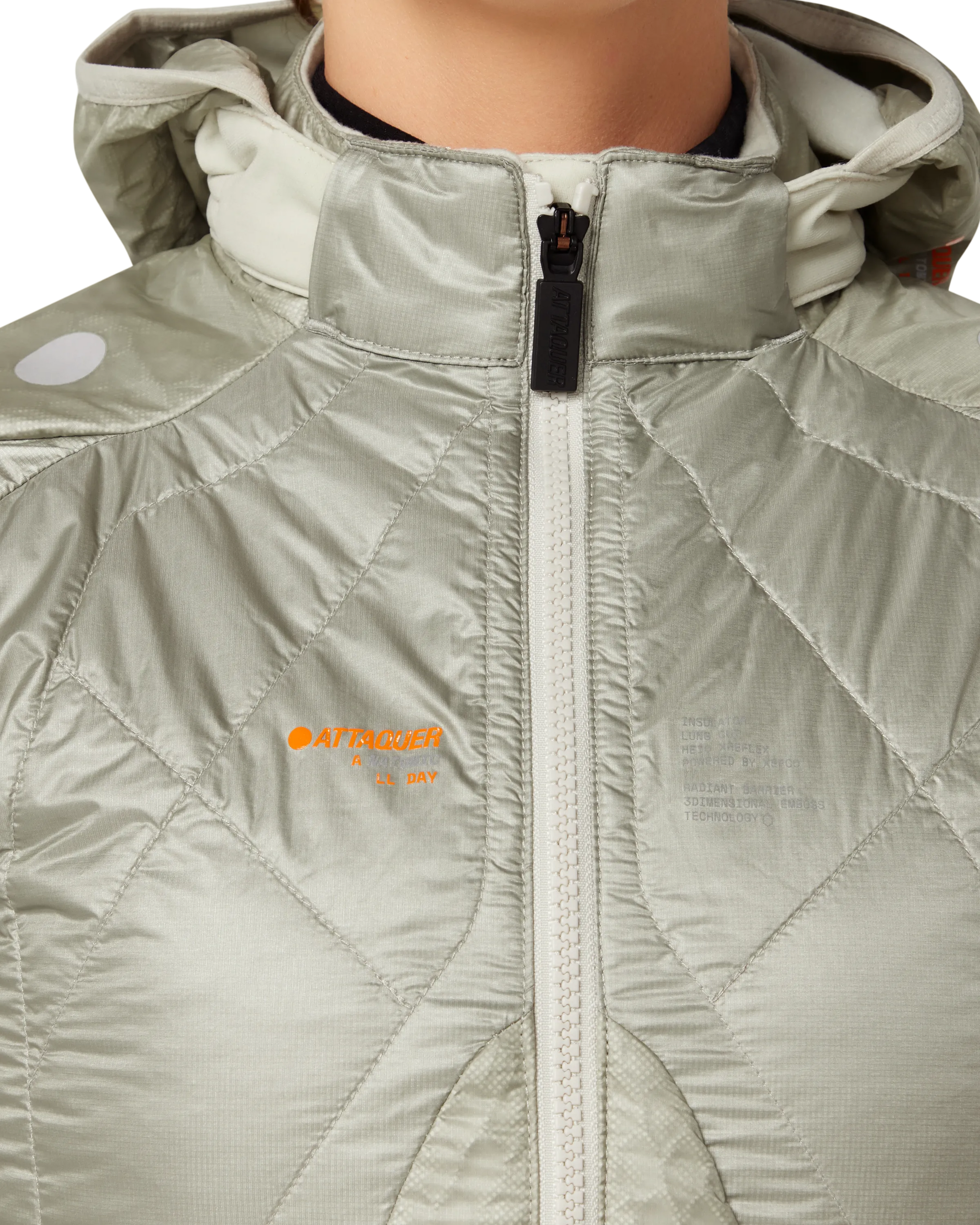 Womens All Day Anatomic Insulator Jacket Eggshell-Attaquer-Attaquer